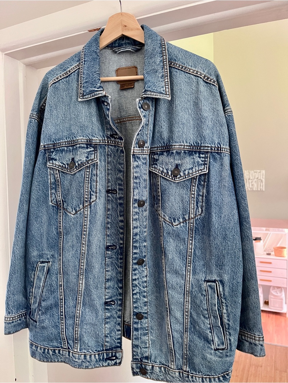 Oversized AE Denim Jean Jacket